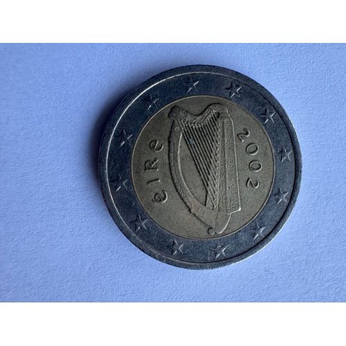 Pièce Rare 2€ Eire (Irlande ) 2002 
