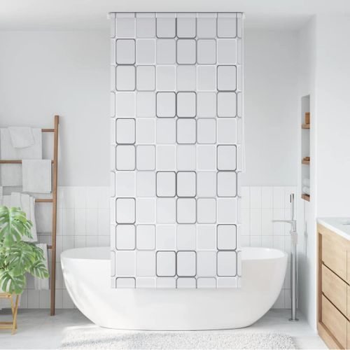 vidaXL Store roulant de douche 120x240 cm Carré