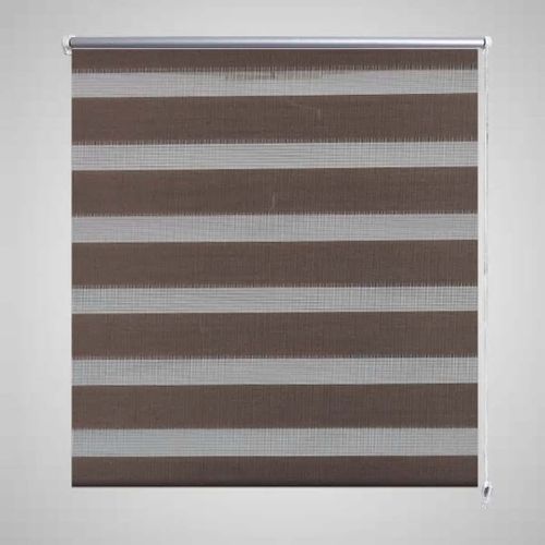Store Enrouleur Tamisant 80 X 175 Cm Marron