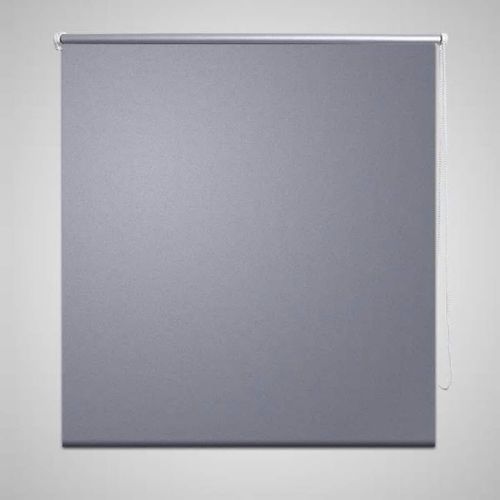 Store enrouleur occultant 120 x 175 cm gris
