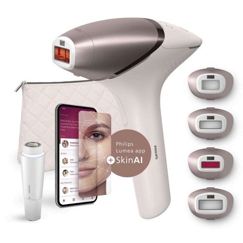 Épilateur À Lumière Pulsée Avec Senseiq Philips Lumea Ipl 9900 Series Brp958/00