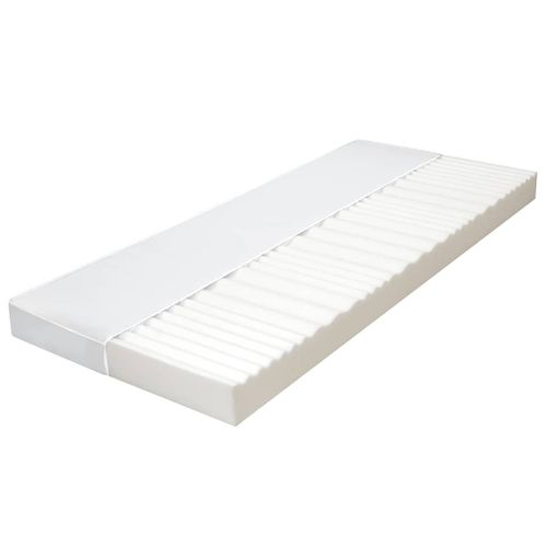 vidaXL Matelas 100x200 cm 7 zones Mousse PU 10 cm H2 H3 282805