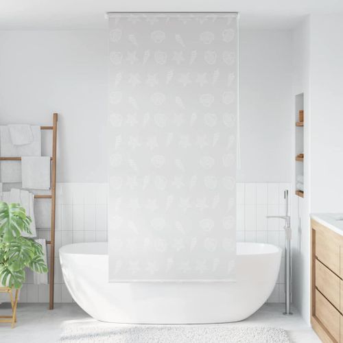vidaXL Store roulant de douche 100x240 cm Étoile de mer