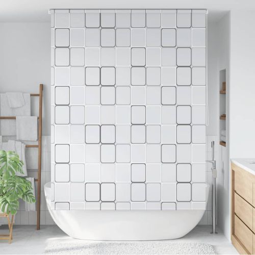 vidaXL Store roulant de douche 160x240 cm Carré