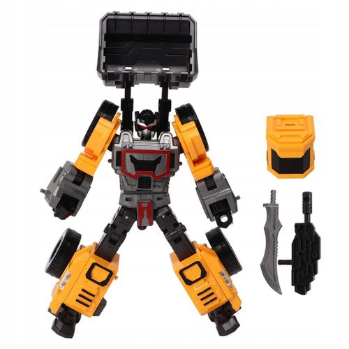 Outil éducatif de construction de robot jouet d'ingénierie de déformation 27