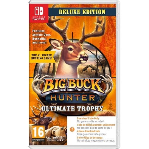 Big Buck Hunter : Ultimate Trophy (Code In A Box) Deluxe Edition Switch