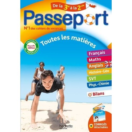 Passeport Toutes Les Matières De La 3e À La 2de