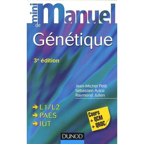 Mini Manuel De Génétique - Cours + Qcm/Qroc
