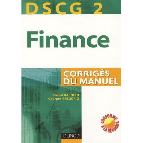 Dscg 2 Finance - Corrigés Du Manuel