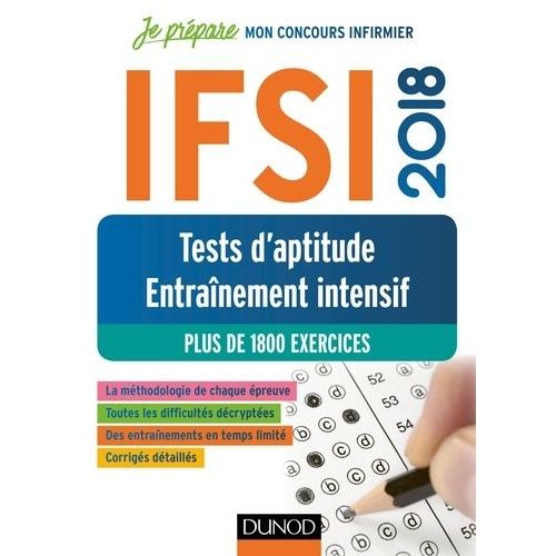 Ifsi Tests D'aptitude Entraînement Intensif - Plus De 1 800 Exercices