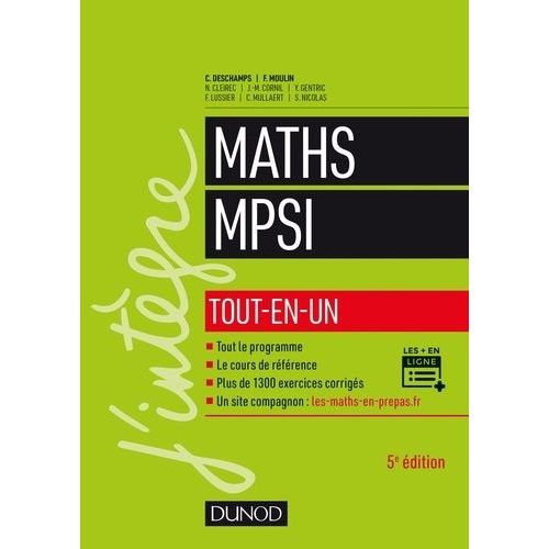 Mathématiques Mpsi - Tout-En-Un