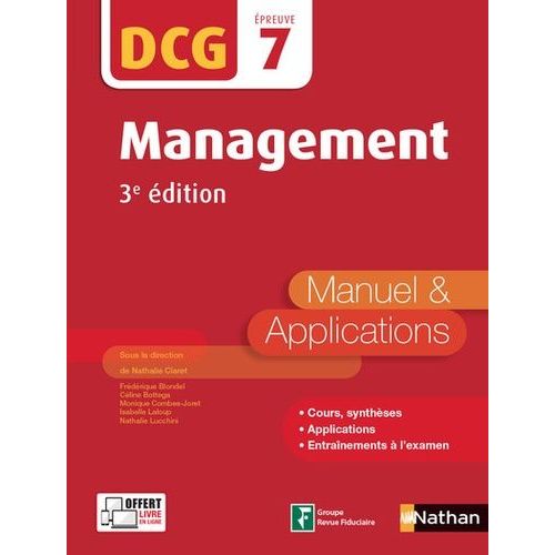 Management Dcg 7 - Manuel & Applications