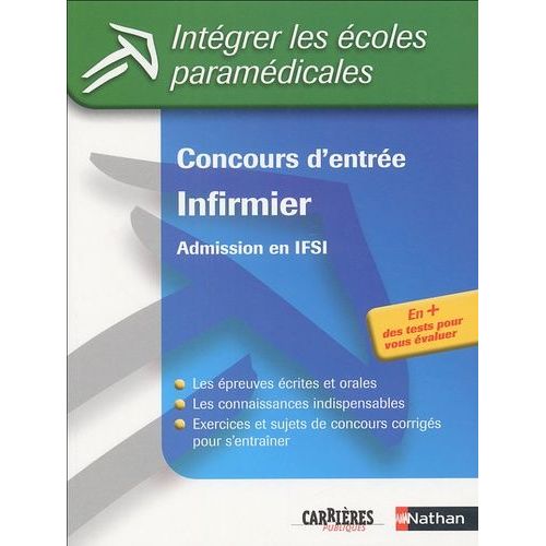 Concours D'entrée Infirmier - Admission En Ifsi