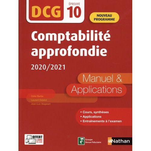 Comptabilité Approfondie Dcg 10 - Manuel & Applications