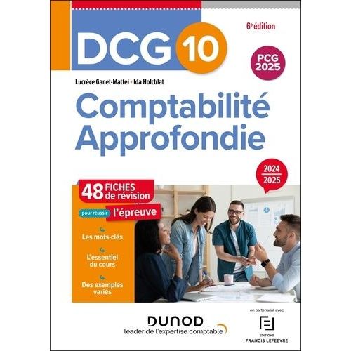 Comptabilité Approfondie Dcg 10 - 48 Fiches De Révision Pour Réussir L'épreuve