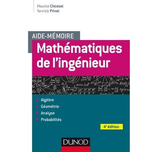 Aide-Mémoire - Mathématiques De L'ingénieur