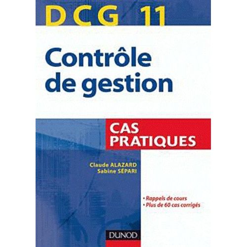 Dcg 11, Contrôle De Gestion - Tout L'entraînement