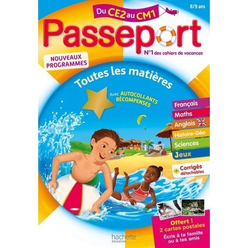 Passeport Toutes Les Matières Du Ce2 Au Cm1