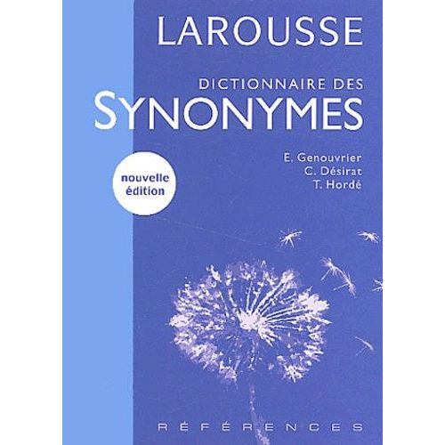 Dictionnaire Des Synonymes