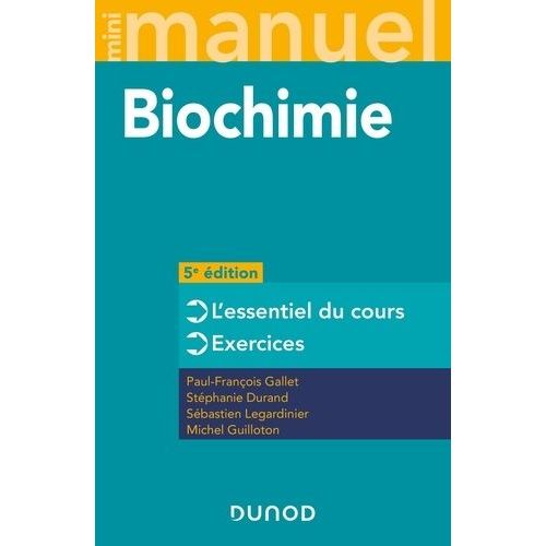 Mini Manuel Biochimie - Cours + Exos + Qcm/Qroc