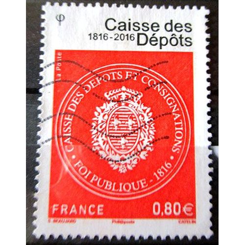 2016. F5045: Bicentenaire De La Caisse Des Dépôts.