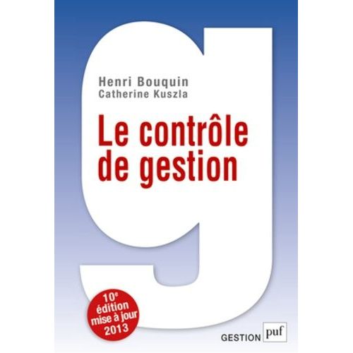 Le Contrôle De Gestion - Contrôle De Gestion, Contrôle D'entreprise Et Gouvernance