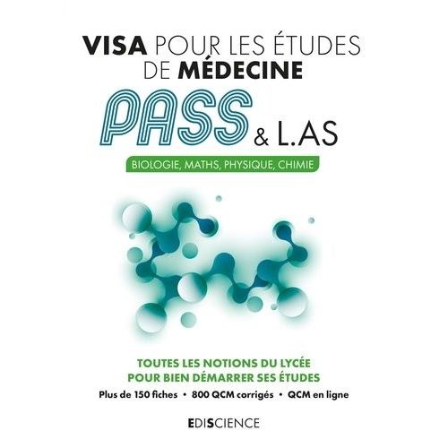 Visa Pour Les Études De Médecine Pass & L.As - Biologie, Maths, Physique, Chimie