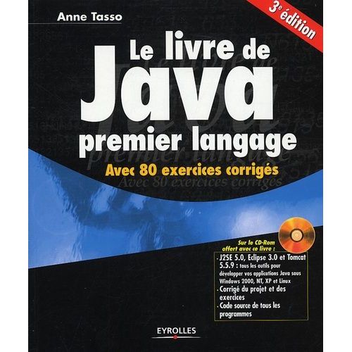 Le Livre De Java Premier Langage (1 Cd-Rom)