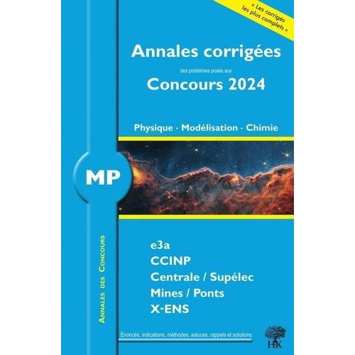 Physique, Modélisation, Chimie Mp