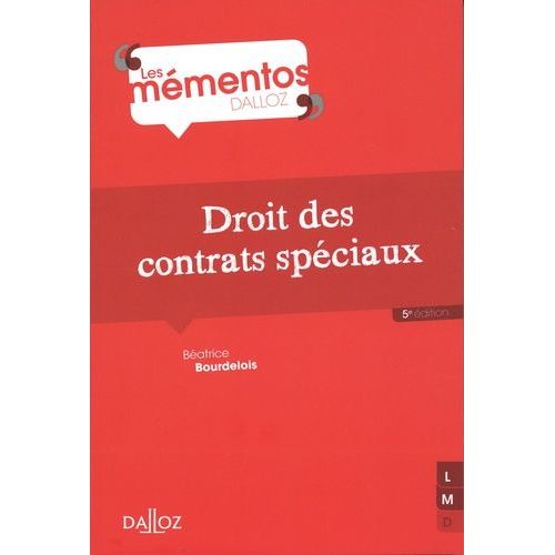 Droit Des Contrats Spéciaux