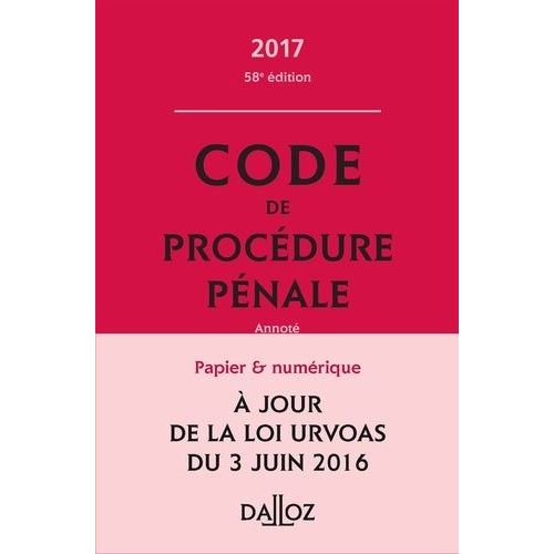 Code De Procédure Pénale