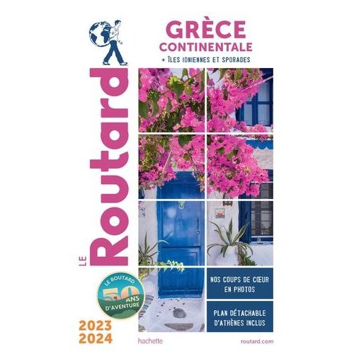 Grèce Continentale - + Îles Ioniennes Et Sporades (1 Plan Détachable)
