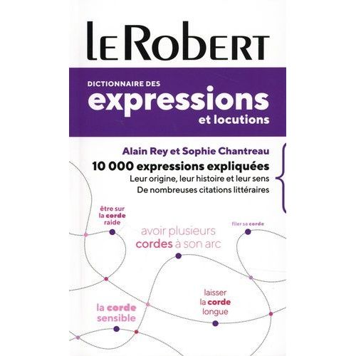 Dictionnaire Des Expressions Et Locutions