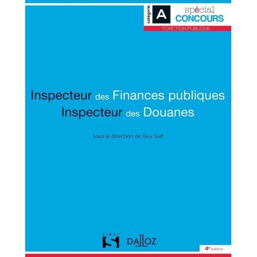 Inspecteur Des Finances Publiques - Inspecteur Des Douanes