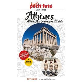 Petit Futé Athènes - Attique, Iles Saroniques Et Eubée (1 Plan Détachable)