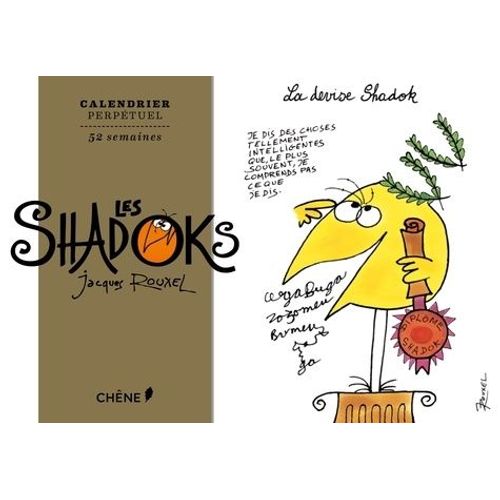 Les Shadoks - Calendrier Perpétuel 52 Semaines