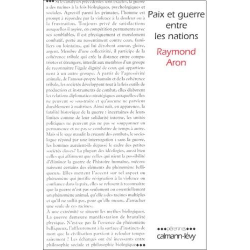 Paix Et Guerre Entre Les Nations