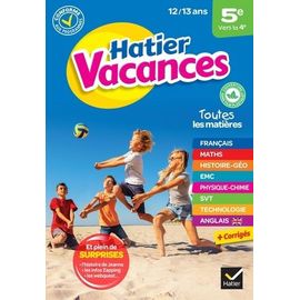 Hatier Vacances De La 5e Vers La 4e - Toutes Les Matières