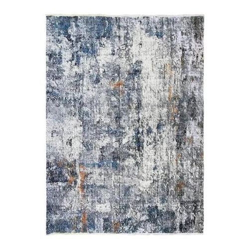IMPRESSION ART - Tapis extra-doux effet peinture gris clair 160x230 160x230cm Gris
