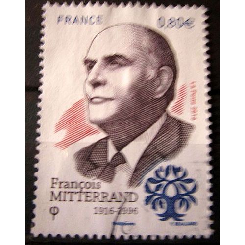 2016. F5089: Centenaire De La Naissance De François Mitterrand.