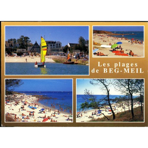 Carte Postale N° 9.4634, La Bretagne En Couleur, Fouesnant-Beg Meil, Finistère, 1992