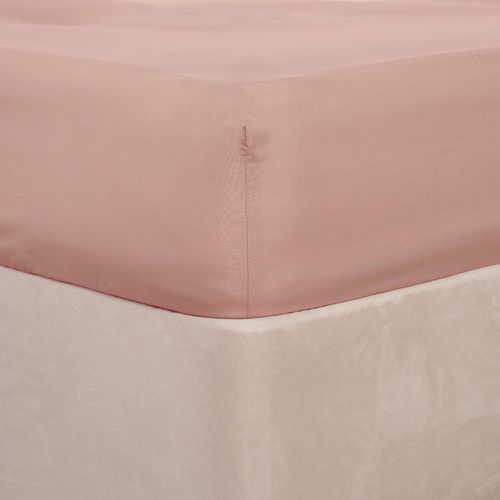 Draps-Housses, 100% Polyester, Microfibre Douce, Rose, King