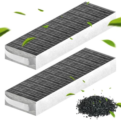 Filtre à Charbon Actif En 2 Parties Pour Les Hottes De Cuisine BORA PURE PUAKF Pour Votre Four à Air Recyclé PURU Ou PUXU, 425 x 130 x 50 mm