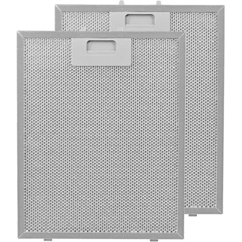 Hotte Cuisinière Treillis Métallique Extracteur Ventilation Filtre (Paquet de 2, Bleu, 300 x 240 mm)