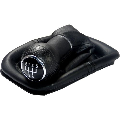A254 Soufflet Levier De Vitesse Pommeau De Vitesse 12mm Compatible Avec Vw Golf 4 Iv Boite 5 Plug & Play Pièce De Rechange Pour 1j071113 Noir