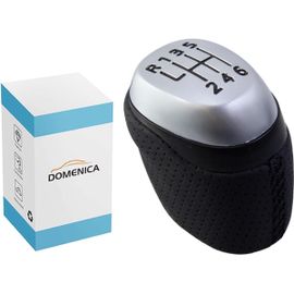 6 Vitesses Pommeau De Levier De Vitesse Compatible Pour Renault Megane Mk4 Bfb 2016-On, Renault Kadjar 2015-2022, Renault Talisman 2015-2022 (Noir)