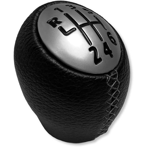 Pommeau De Vitesses Manuel 6 Vitesses Et Inverse En Cuir Pu Compatible Avec Renault Megane Iii Trafic Scenic Laguna Clio Master Vivaro Movano Primastar Dacia Duster