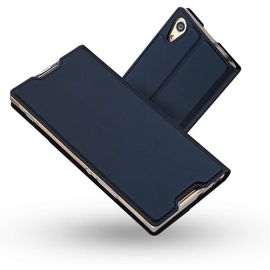 Coque Sony Xperia Xa1,Ultra Mince En Cuir Pu Premium Housse À Rabat Portefeuille Coque[Antichoc Tpu] Étui De Protection Bumper Folio À Clapet Avec[Fermoir Magnétique] Pour Sony X[Coque5635]