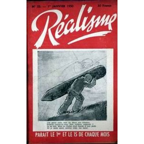 Realisme N°25 Du 01-01-1950