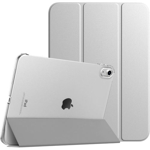 Coque Compatible Avec Ipad (A16) 11ème Génération 11 Pouces 2025/Ipad 10ème Génération 10,9 Pouces 2022, Légère Housse Arrière Trans En Pc Avec Réveil/Sommeil Auto, Argent[Coq5190585]